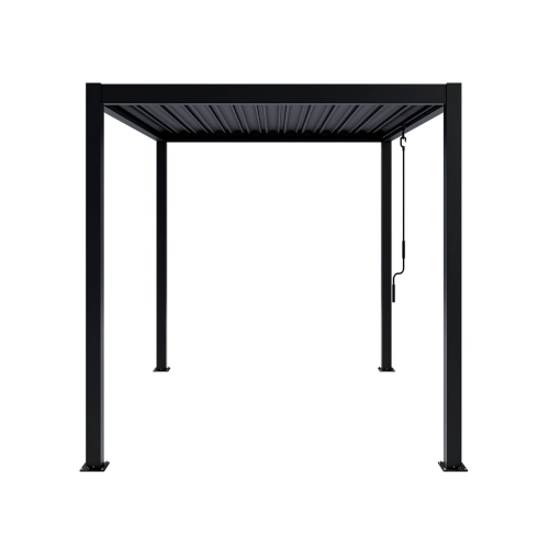 Pergola ogrodowa tarasowa aluminiowa NORDVIC Skyline 3 x 2,5 m Antracyt